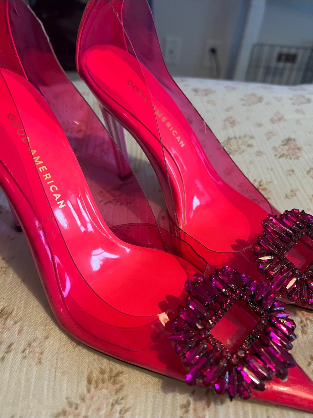 Good American Cinderella heels ๐๐๐๐ - Picture 6 of 9